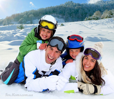 Зимний отпуск с ребенком: советы и подготовка