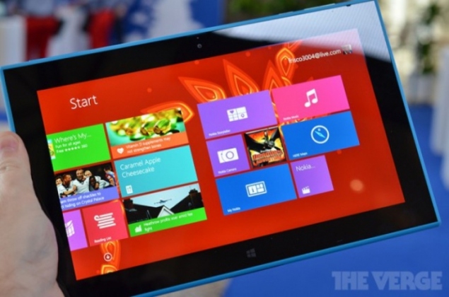 Nokia готовит 8-дюймовый планшет на Windows RT